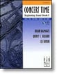 Concert Time Beginning Band Book 1 Flute band method book cover